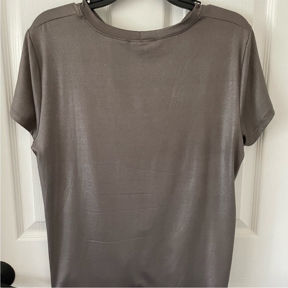 June & Hudson Metallic Top, Size L - Picture 4 of 6